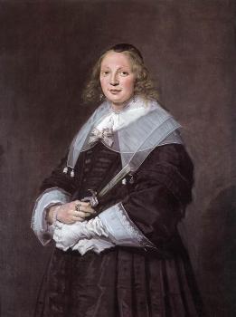 弗朗斯 哈爾斯 Portrait Of A Standing Woman 弗朗斯 哈爾斯 Portrait Of A Standing Woman